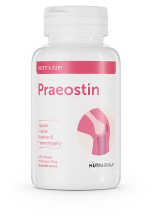 PRAEOSTIN. Pevné kosti a pojivové tkáně, dobré zuby.