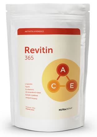 REVITIN 365 MANDARINKA. Iontový nápoj s vitamíny, minerály, L-karnitinem. Kondice, výkonnost, vitalita.